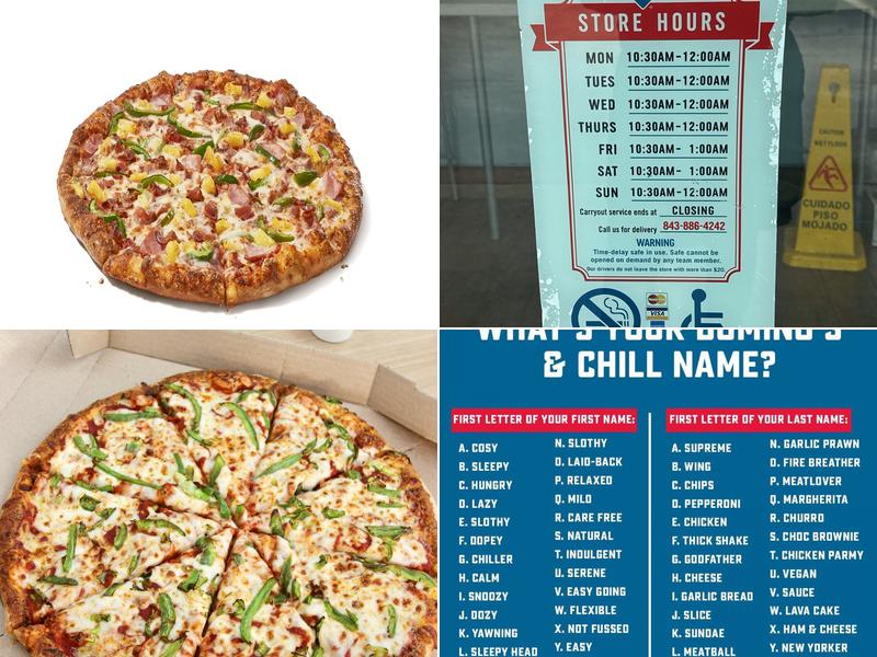 Domino's Pizza Menu