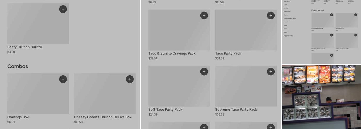 Taco Bell Menu