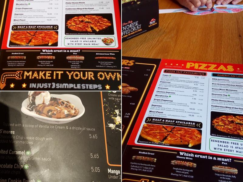 Pizza Hut Restaurants Menu
