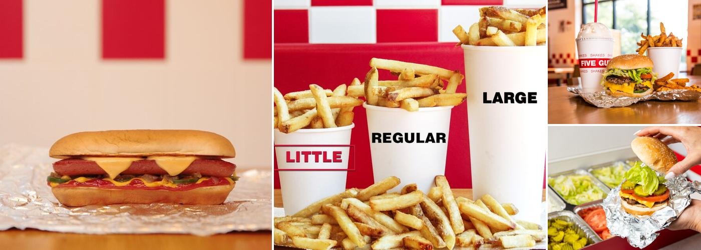 Five Guys Menu