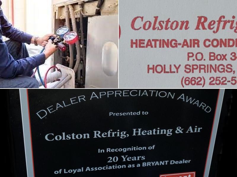 Colston Refrigeration, Heating & Air Conditioning Company