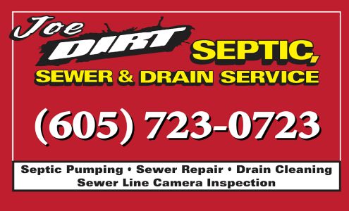 Joe Dirt Septic & Drain, LLC 1775 National St, Belle Fourche South Dakota 57717