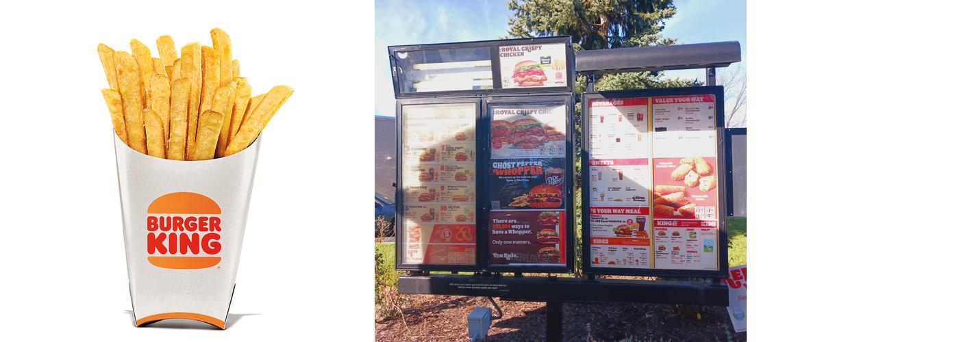Burger King Menu