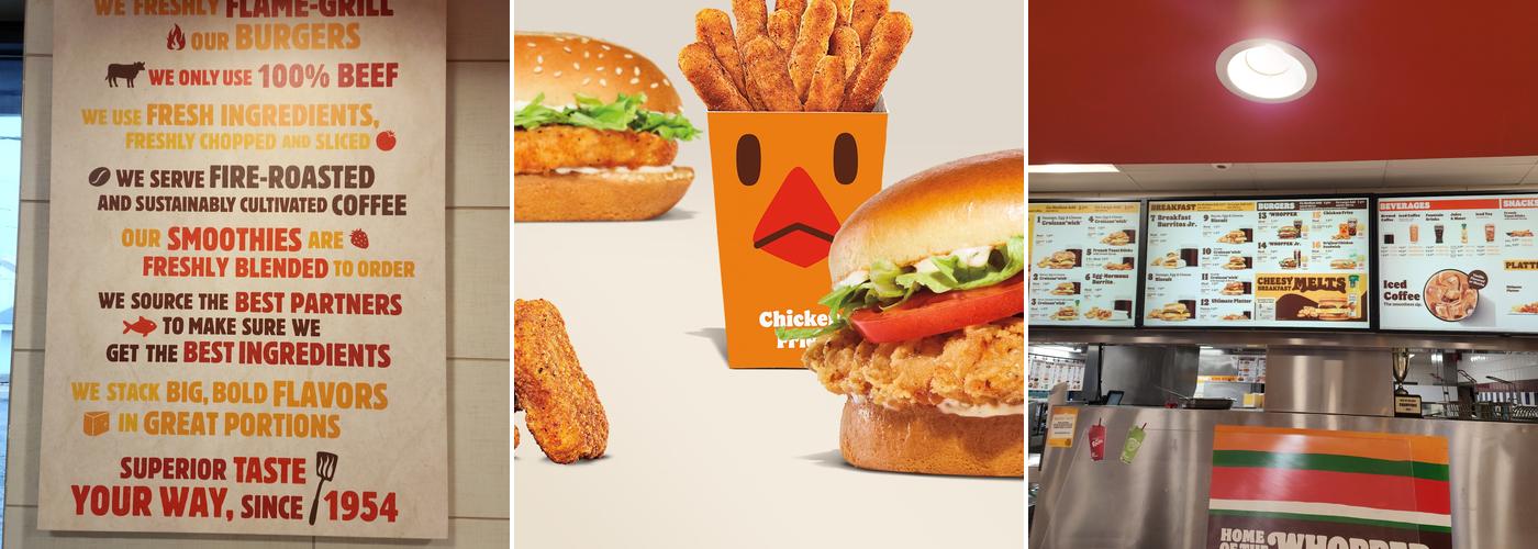 Burger King Menu