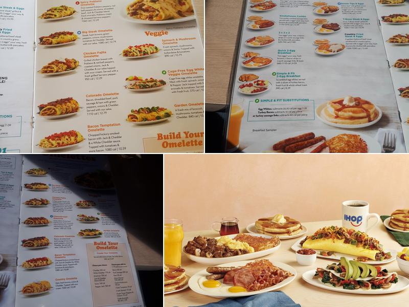 IHOP Menu