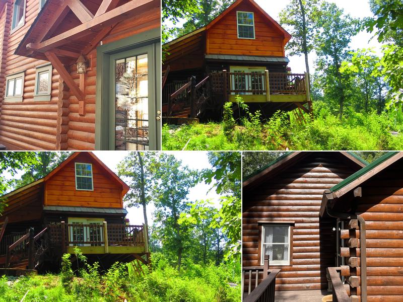 Standing Bear log cabin restoration