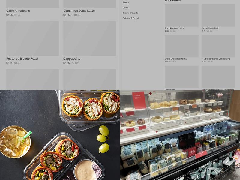 Starbucks Menu
