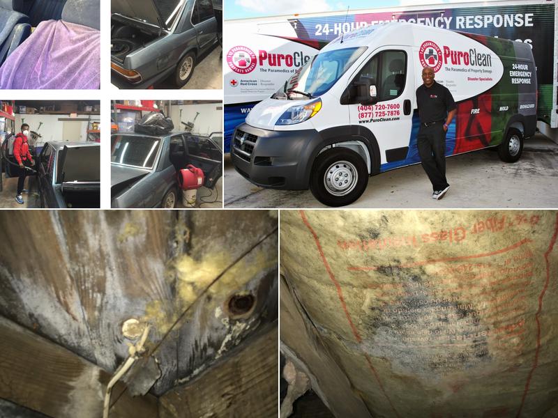 Water damage restoration service