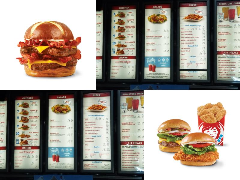 Wendy's Menu