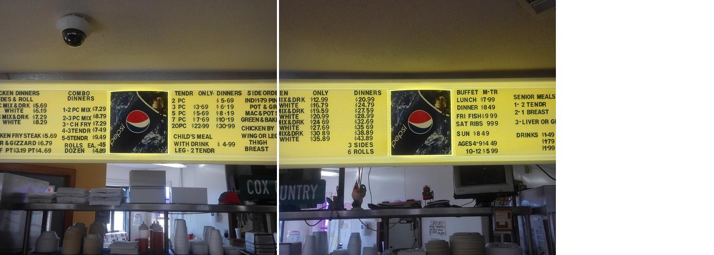 Subway Menu