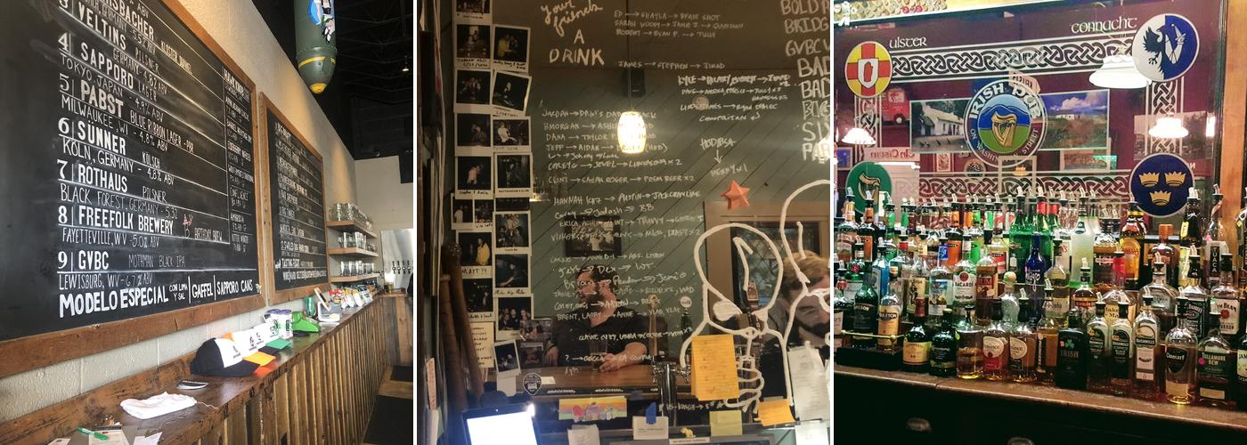 The Washington Street Pub Menu