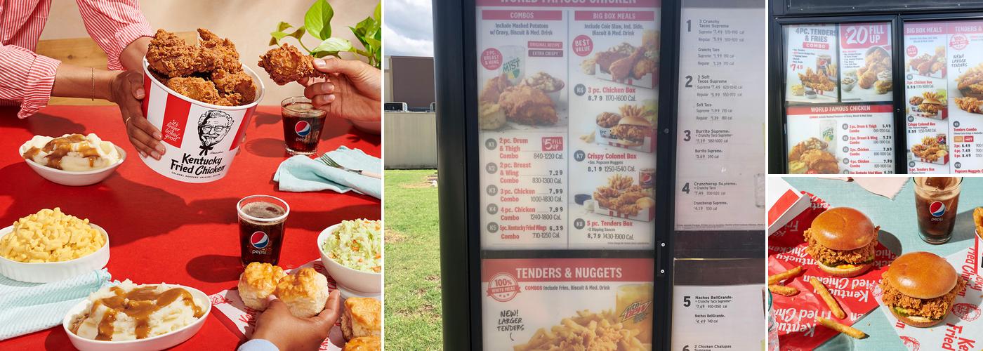 KFC Menu