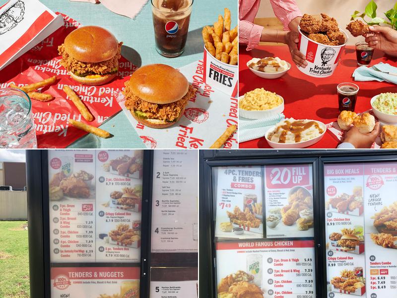KFC Menu