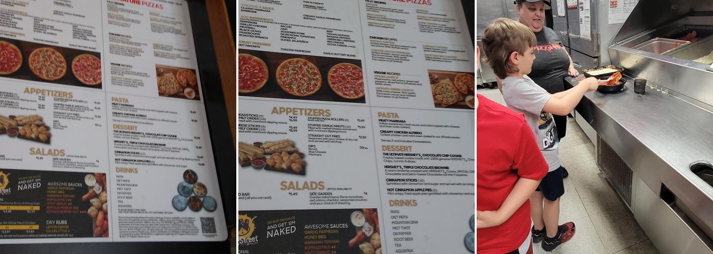 Pizza Hut Menu