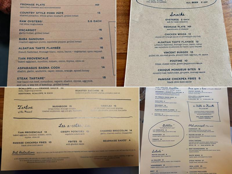 Chloe by Vincent Menu