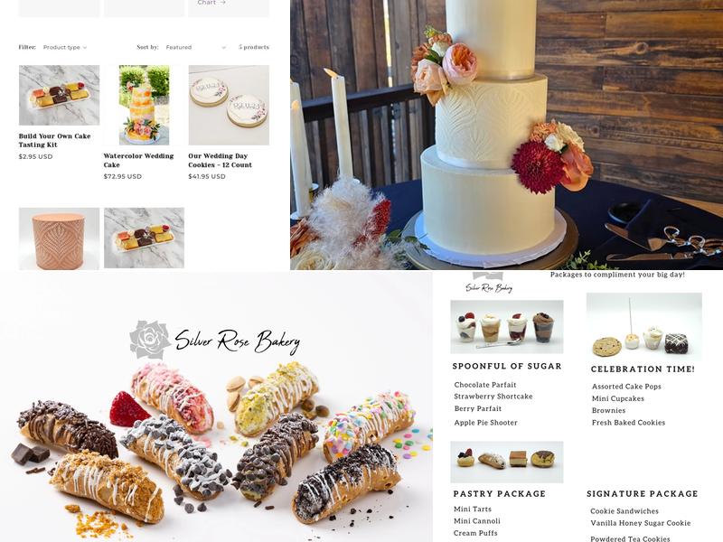 Silver Rose Bakery Menu