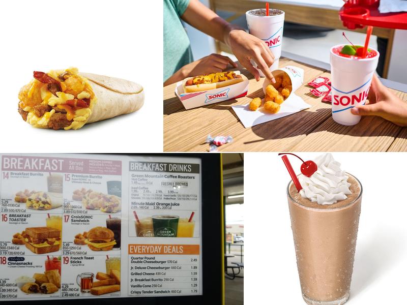 Sonic Drive-In Menu