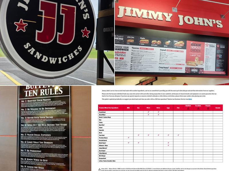 Jimmy John's Menu