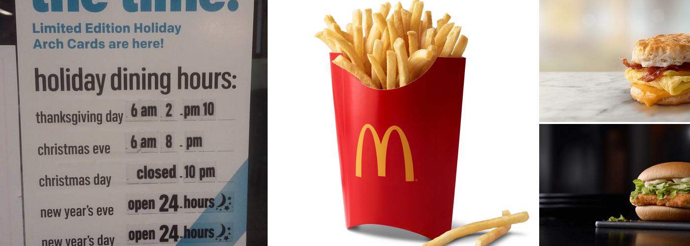 McDonald's Menu