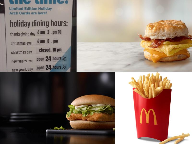 McDonald's Menu