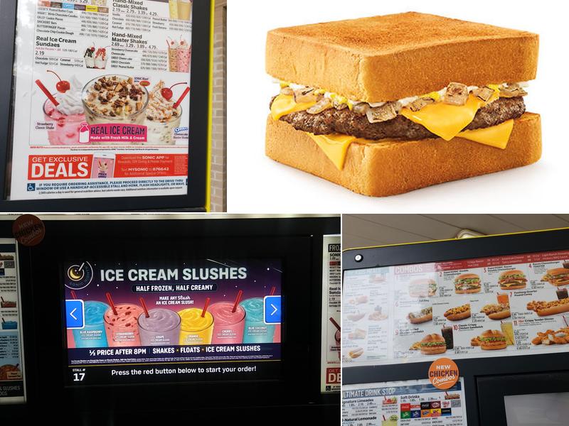 Sonic Drive-In Menu