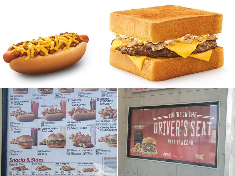 Sonic Drive-In Menu