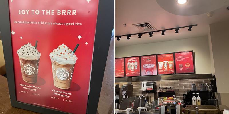 Starbucks Menu