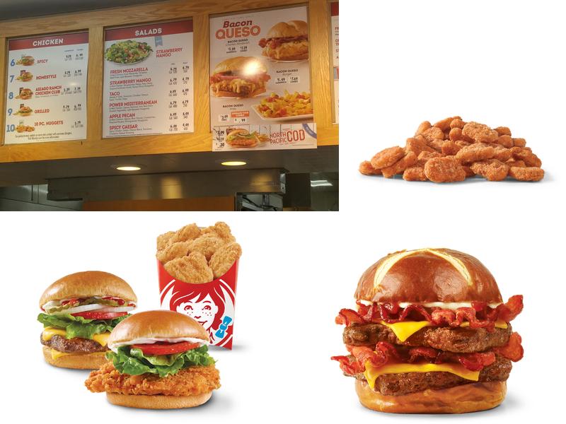 Wendy's Menu