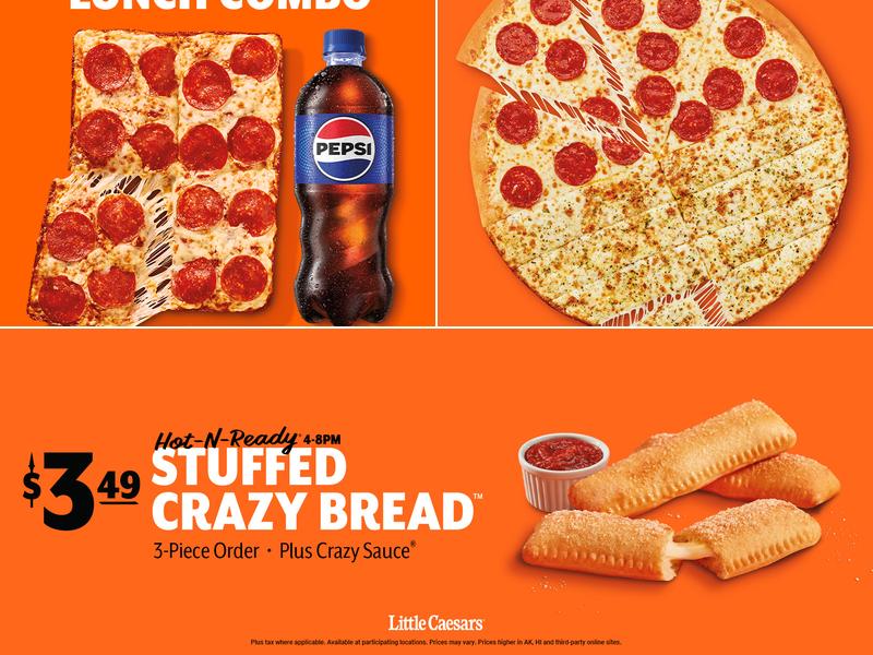 Little Caesars Pizza Menu