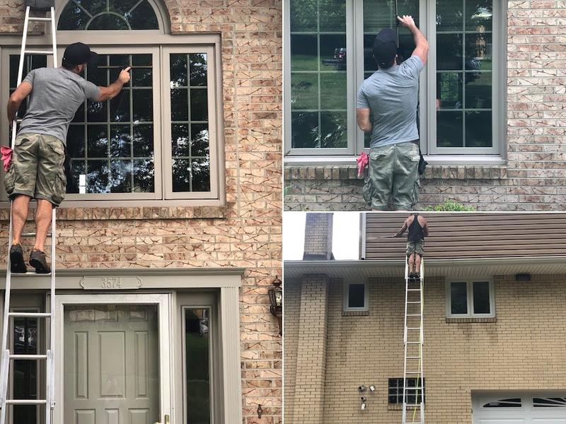 Transparent Window Cleaning