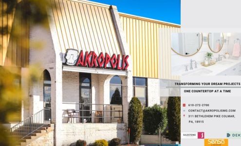 Akropolis Marble & Granite 311 Bethlehem Pike # C, Colmar Pennsylvania 18915