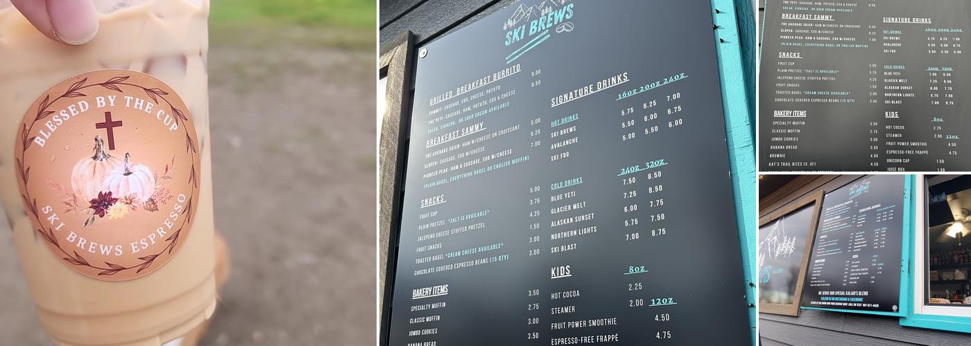 Ski Brews Espresso Menu