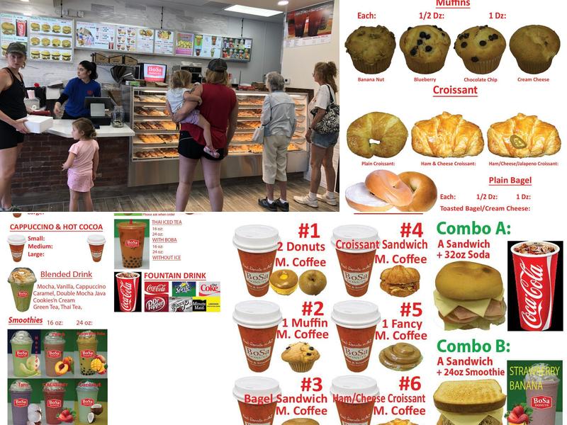 BoSa Donuts Menu