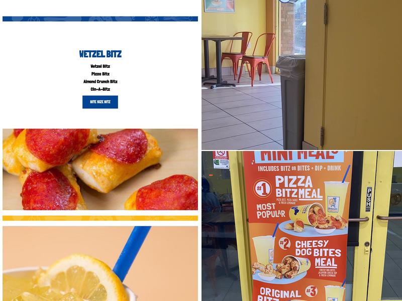 Wetzel's Pretzels Menu