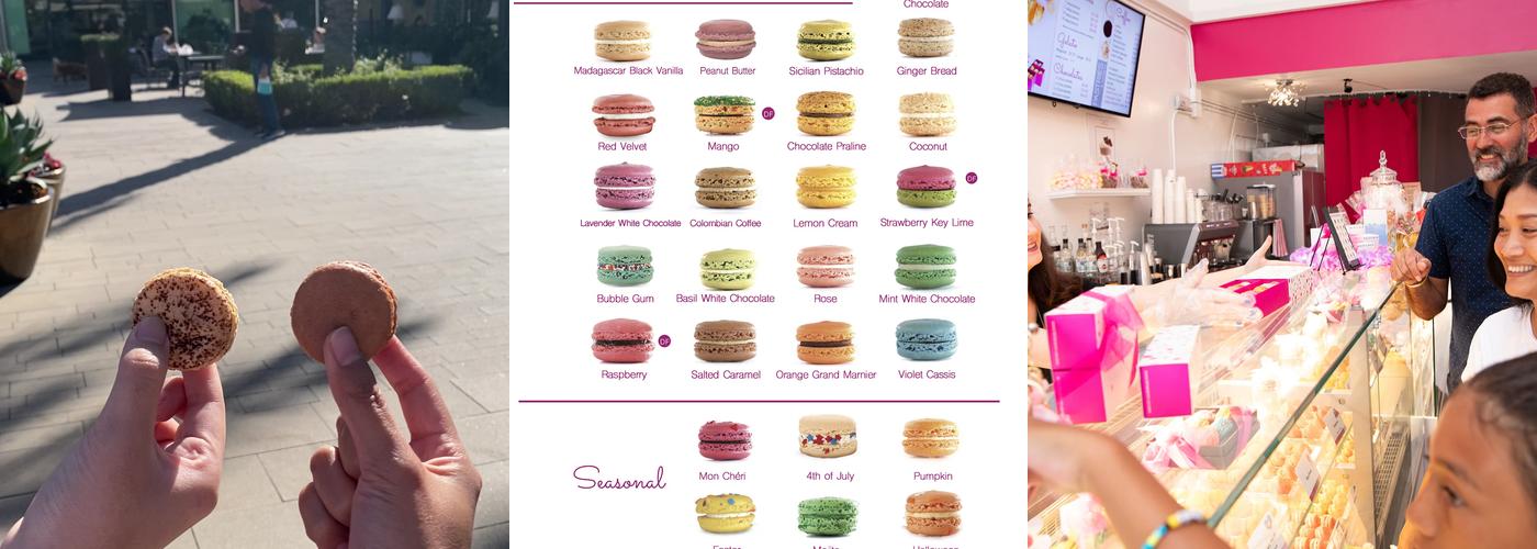 Le Macaron French Pastries Westfield UTC Menu