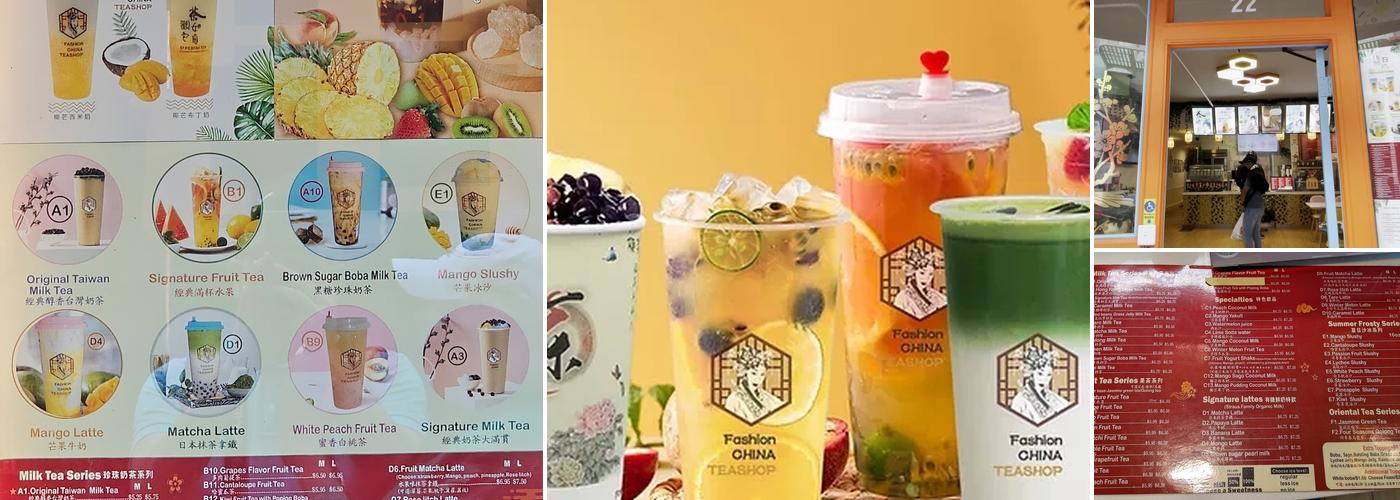 By Me Boba Tea Menu