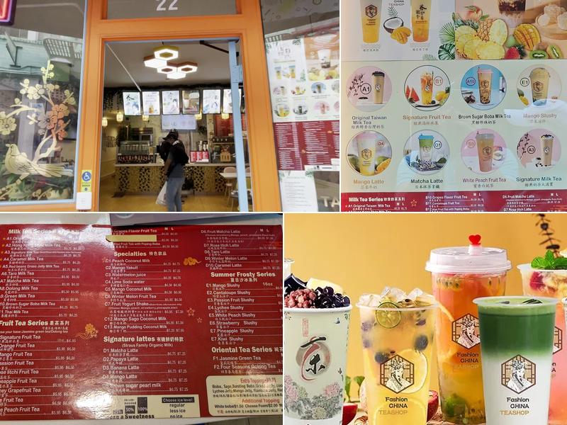 By Me Boba Tea Menu