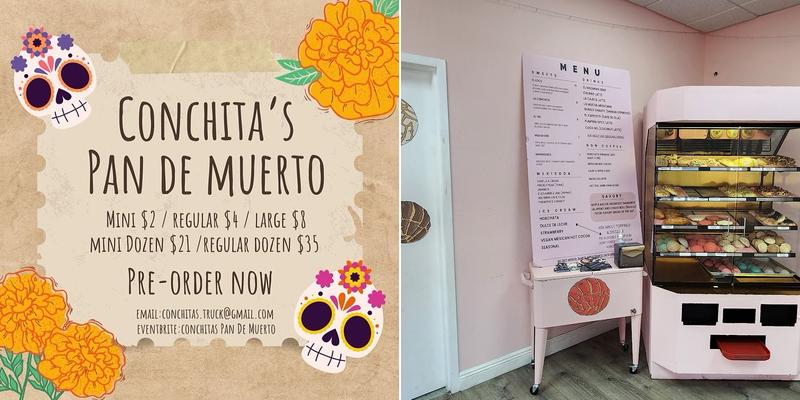 Conchitas Menu