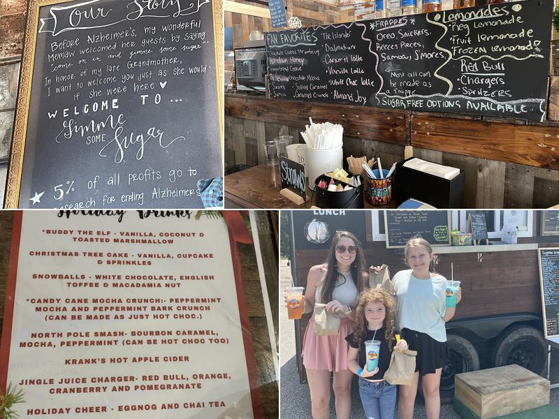 Gimme Some Sugar & Coffee Menu