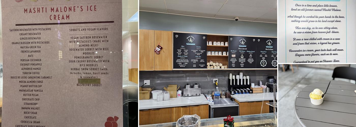 Mashti Malone's Menu