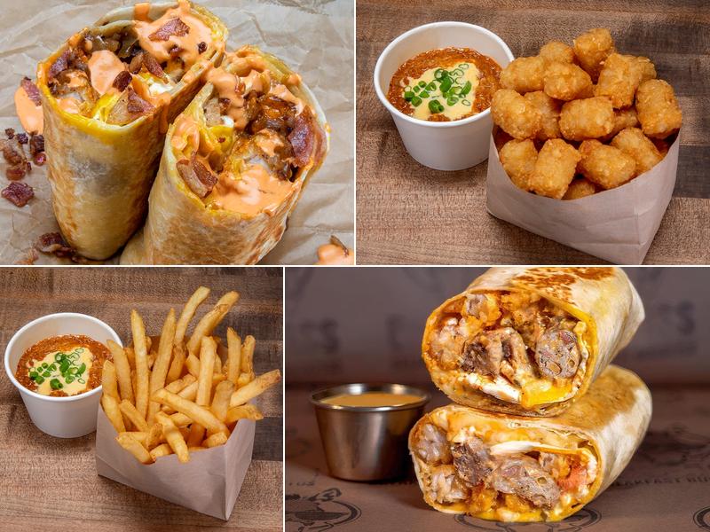 Bad-Ass Breakfast Burritos