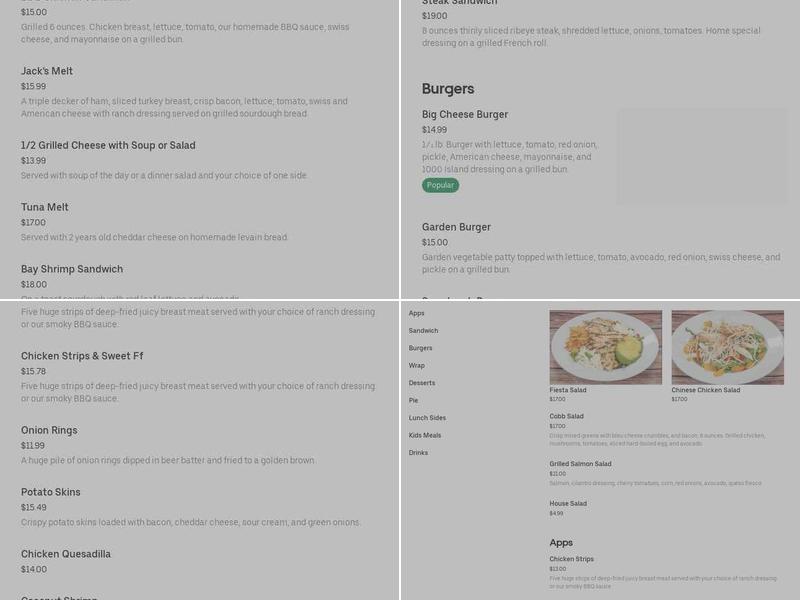 Super Mega Dilla Menu