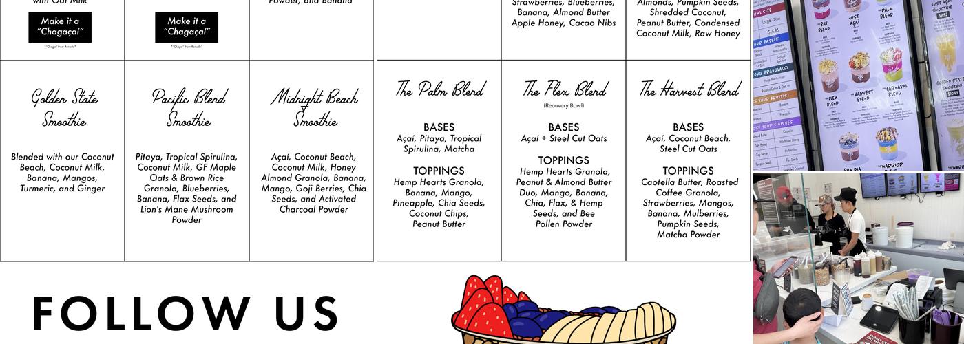 Palmetto Superfoods - Santana Row Menu