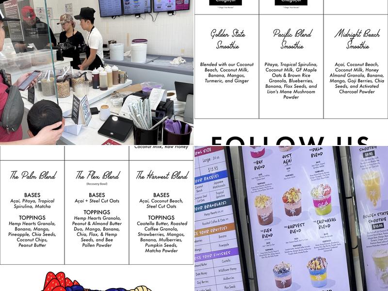 Palmetto Superfoods - Santana Row Menu