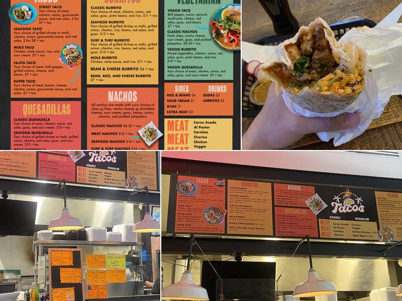 Long Beach Tacos Menu