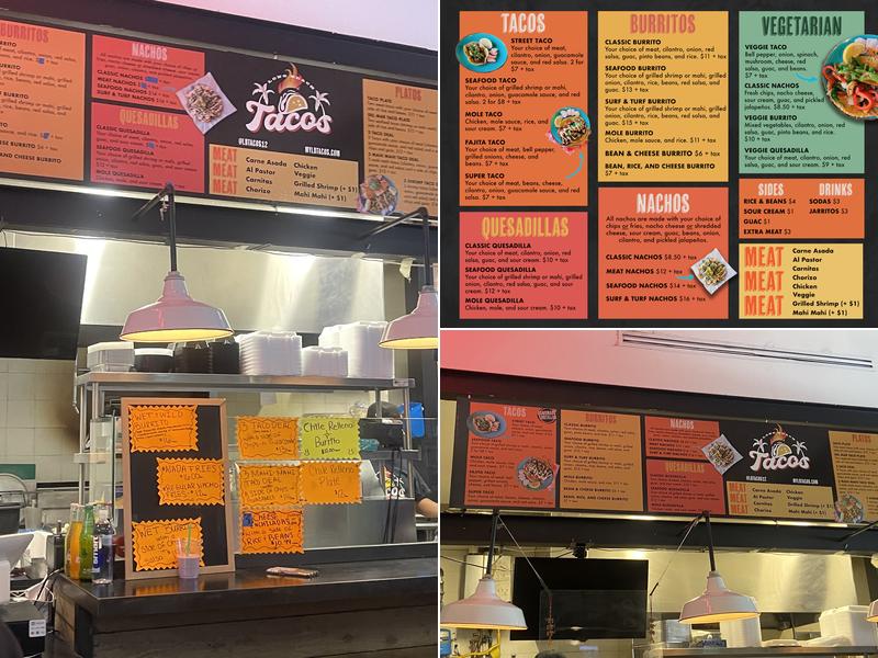 Long Beach Tacos Menu