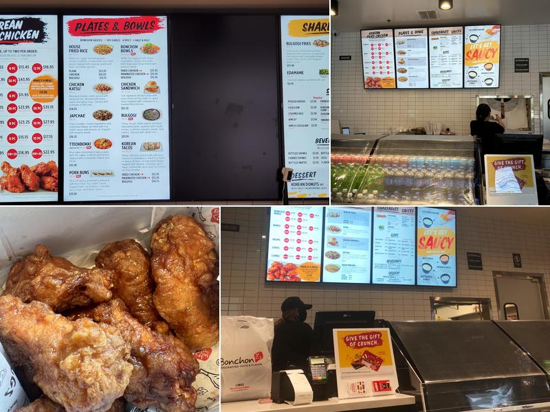 Bonchon Brentwood Menu