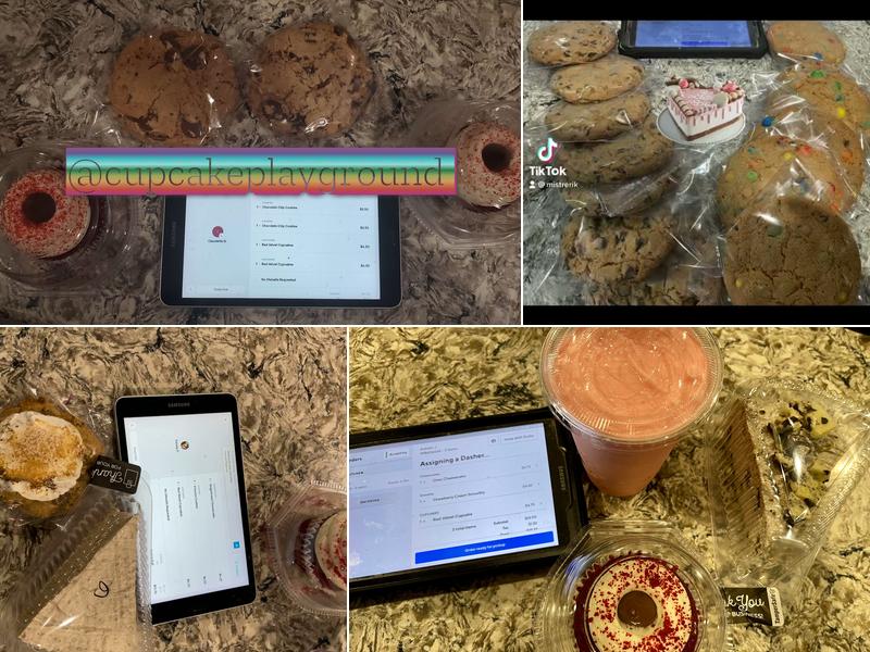 Cupcake Playground Menu