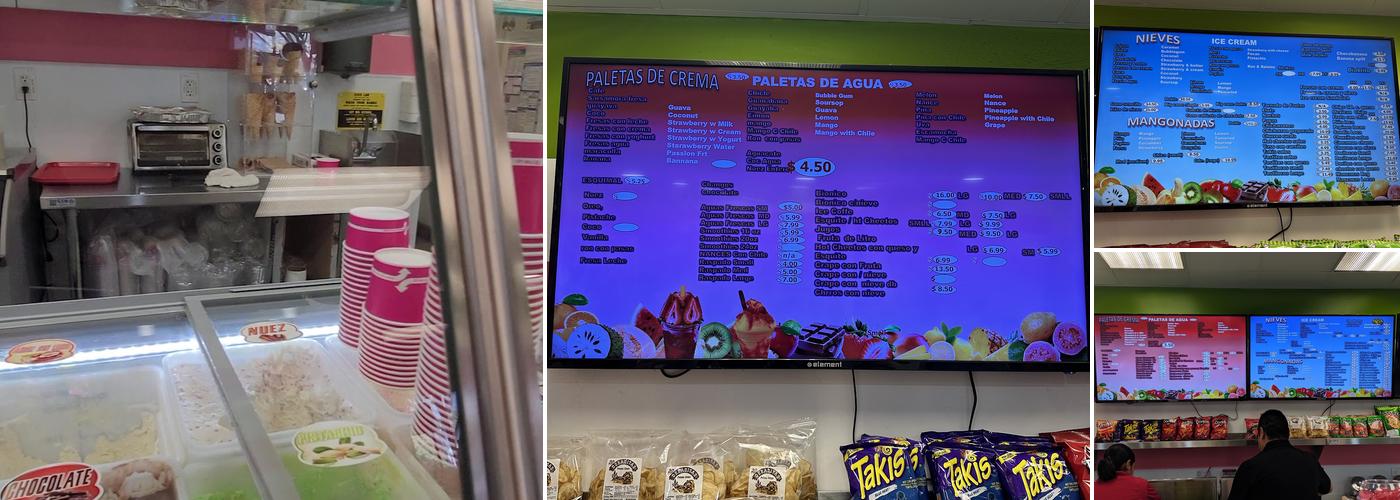 La Michoacana Premier Menu