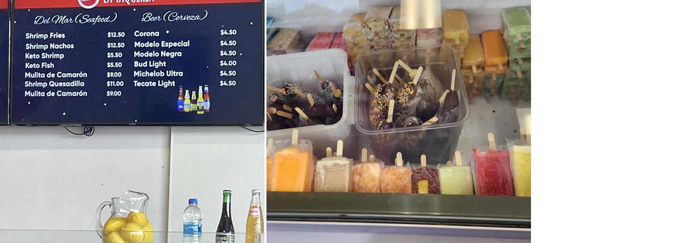 El Frutal Paleteria Menu